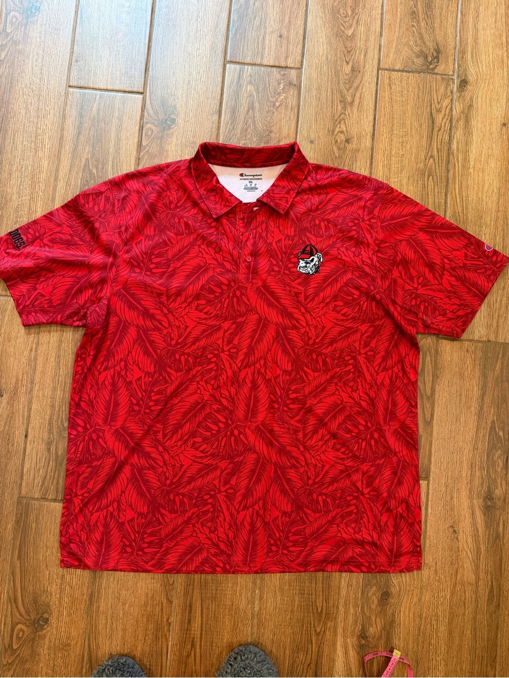 Champion ga bulldogs performance polo / men’s xxl